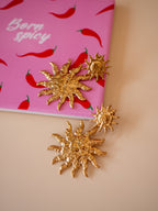 Boucles d’oreilles Sun