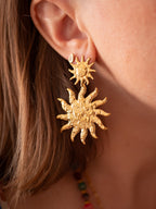 Boucles d’oreilles Sun