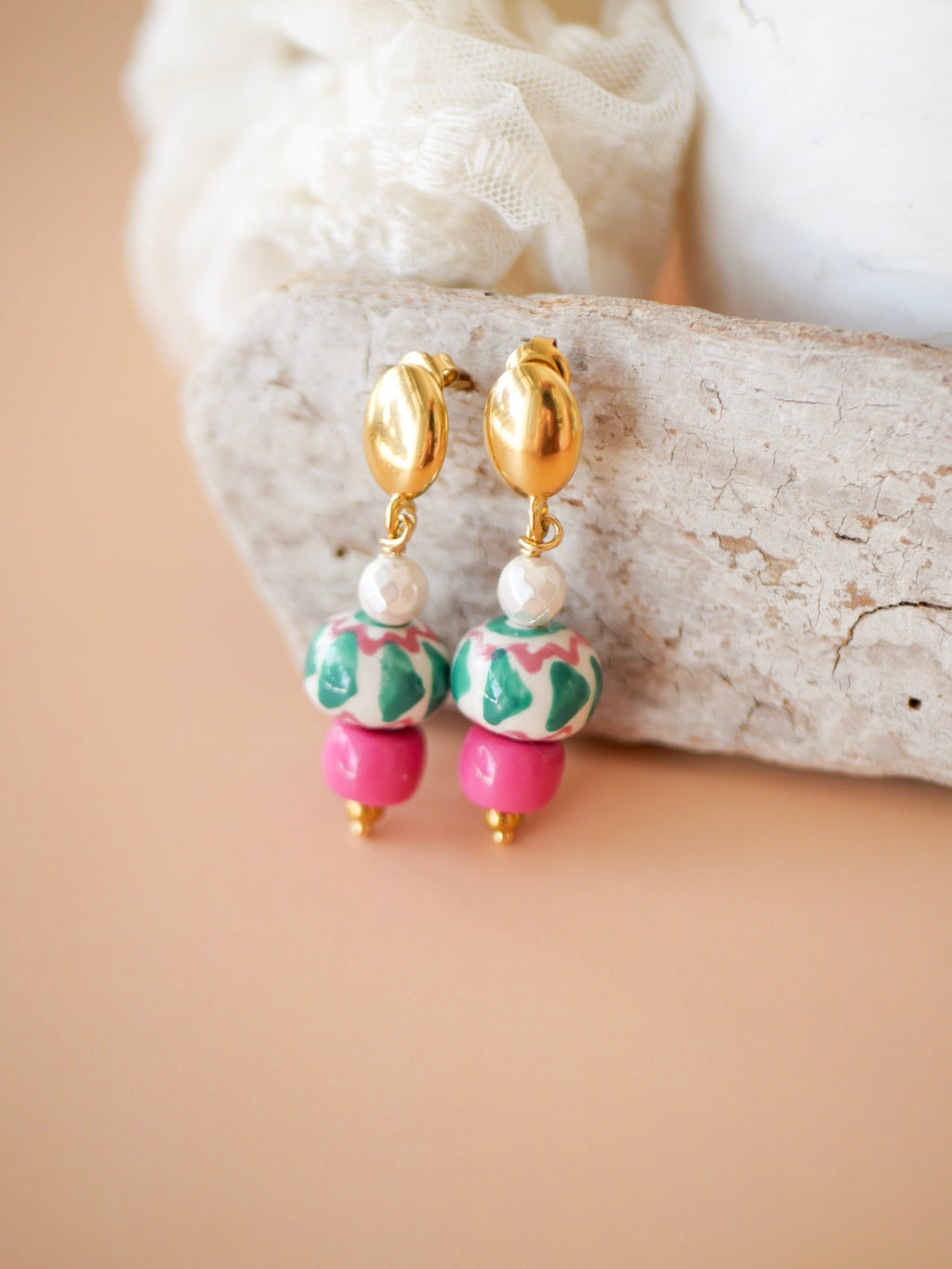 Boucles d’oreilles Aglaé
